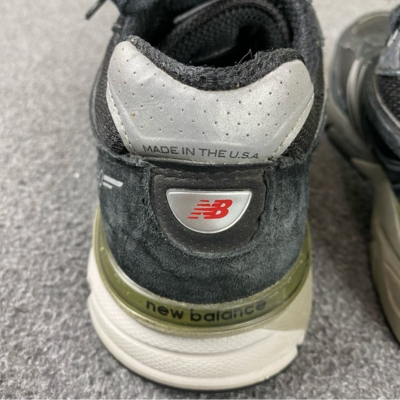 New Balance 990v4 Womens 8.5 Black Shoes Sneaker W990BK4 Made in USA - Picture 2 of 12